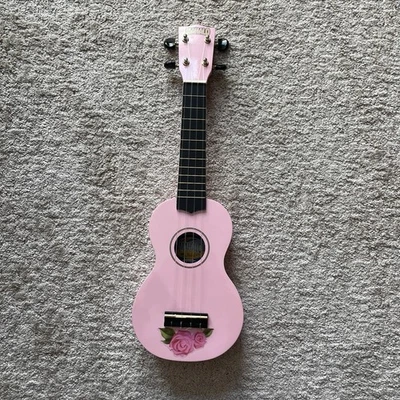 Mahalo Colorful Nubone Ukulele - Pink U-30PK - Image 1 of 4
