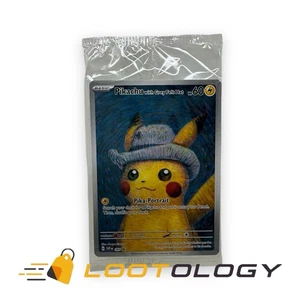 Pikachu mit grauem Filzhut Promo SVP 085 #1 Van Gogh Pokemon Sealed - Bild 1 von 12