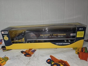 2008 ERTL TRACTOR SUPPLY CO. 1:64 SCALE TRANSPORTER BLUE JACKETS--NEW - Picture 1 of 5