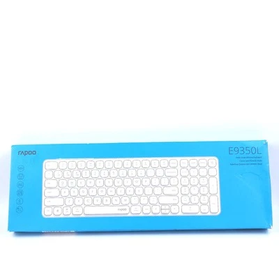 Teclado inalámbrico multidispositivo recargable RAPOO E9350L de 99 teclas para PC portátil Foto 1 de 3