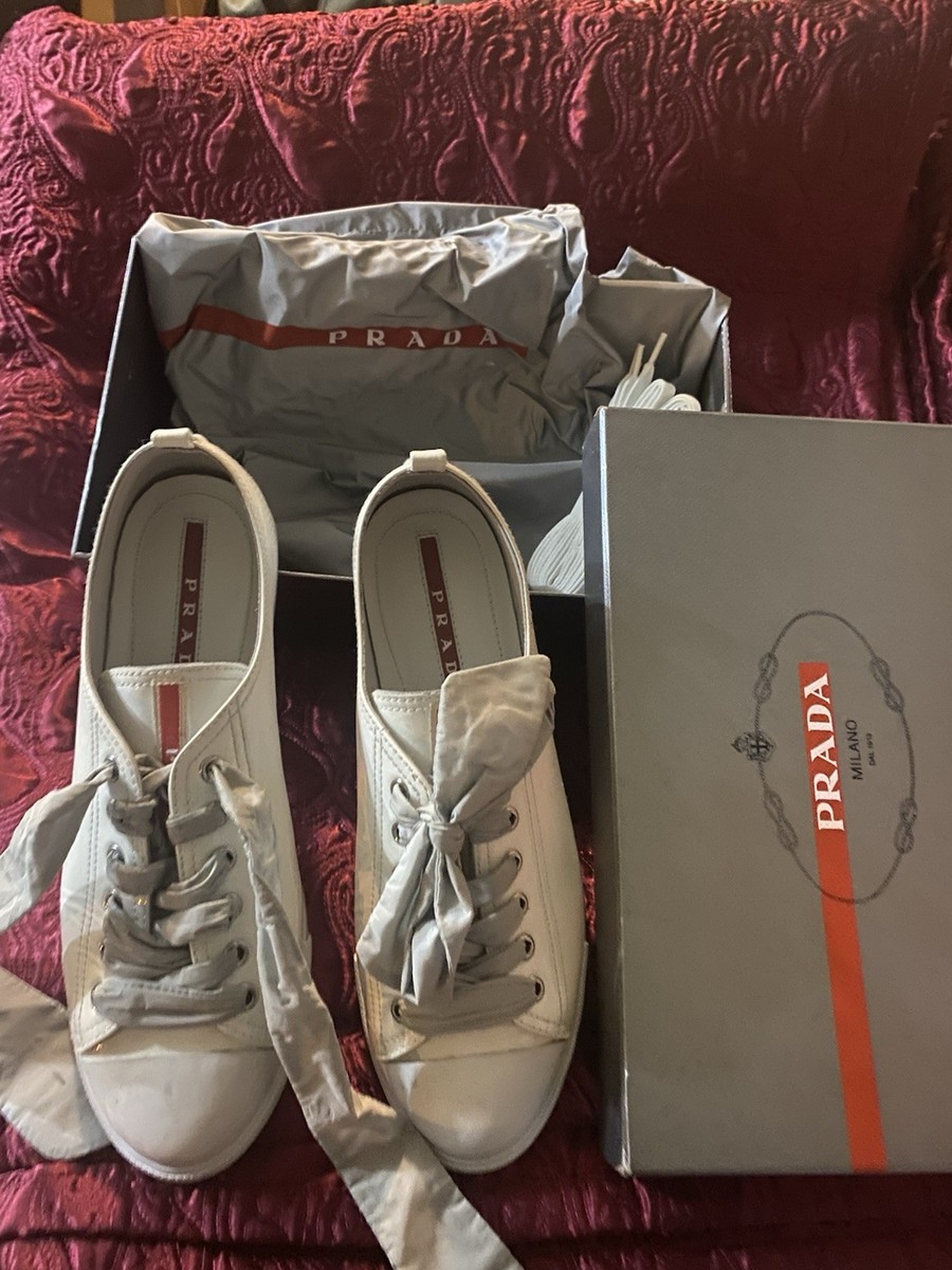 ❤最終値下❤ 美品 PRADA エンボス半袖 Las mejores ofertas en adidas Prada x Forum Low White | eBay