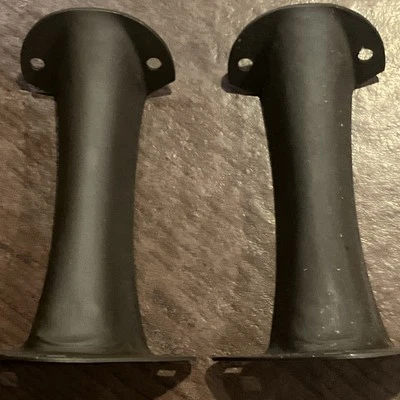 Soportes de luces traseras negras Ford Modelo A 1928-31 izquierda derecha par soportes nuevos Foto 1 de 3