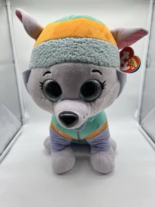 PAW PATROL "EVEREST" Large Plush 16" Husky Dog - Beanie Boos - Picture 1 of 11