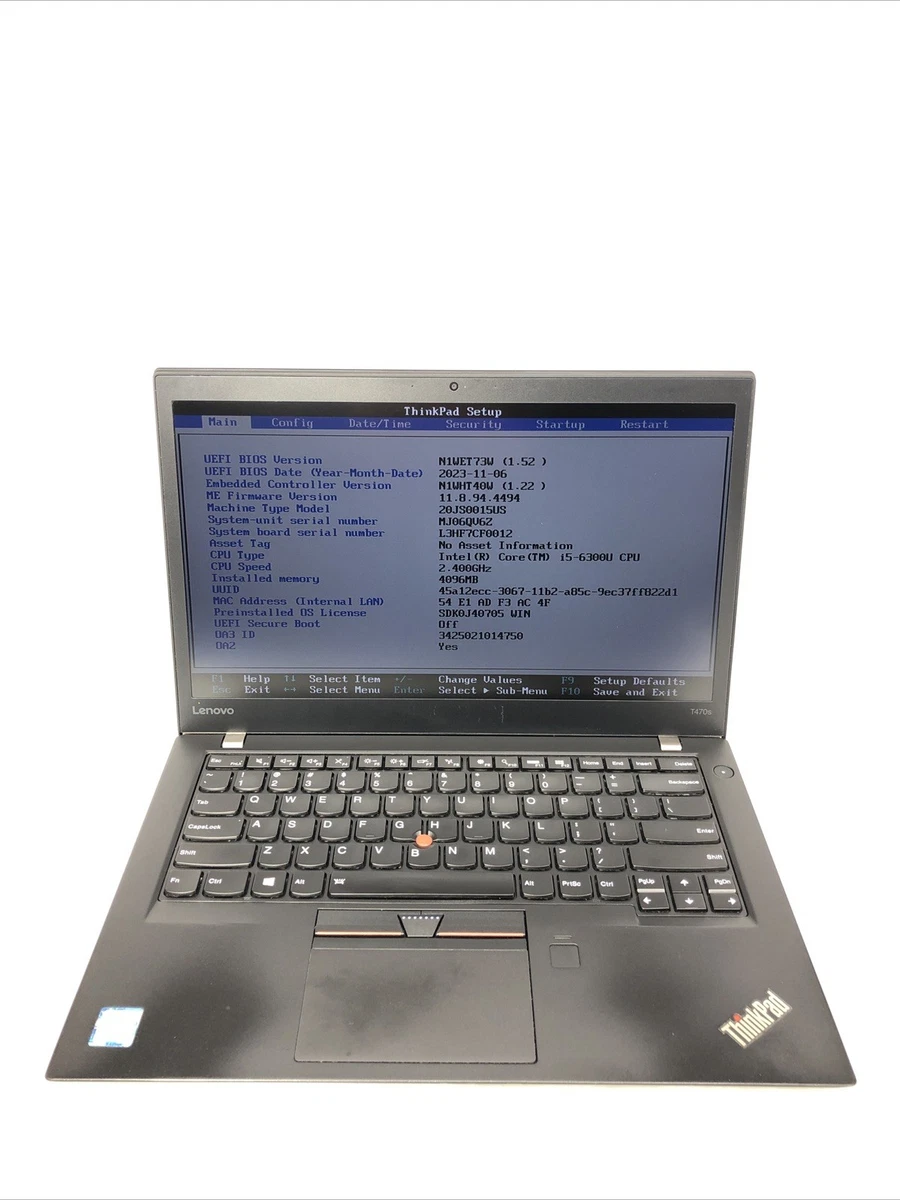 Lenovo ThinkPad T470S PC Laptops & Netbooks for Sale | Shop New