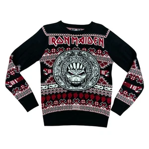 Iron Maiden EMP Knitted Holiday Sweater Weihnachtspullover Heavy Metal Medium - Bild 1 von 7