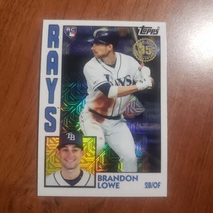 2019 Topps Update Silver Pack Brandon Lowe 1984 Rookie Card  - Bild 1 von 6