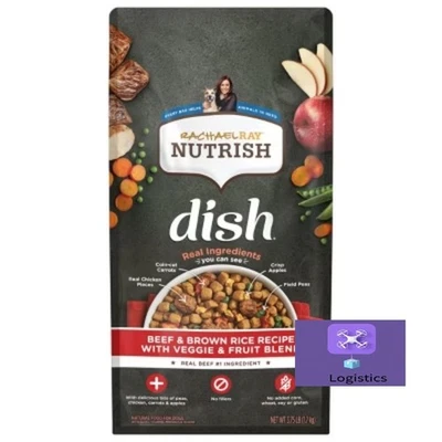 Rachael Ray Nutrish Dish Beef, Vegetable, Fruit & Brown Rice Dry Dog Food