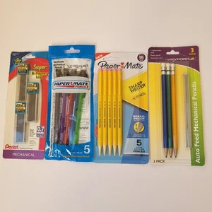 Lote de Lápices Mecánicos Varios Afilador Papermate Wexford Pentel .7mm Plomo Nuevo de Lote Antiguo - Imagen 1 de 10