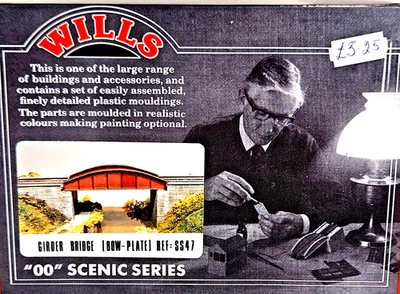 Wills Finecast Painting 'OO' Gauge Scenic Series GIRDER BRIDGE (BOW PLATE) SS 47 - Image 1 of 4