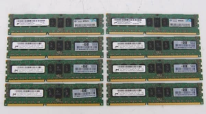 Micron 16GB (8x2GB) MT18JSF25672PDZ-1G4F1BA 2GB 2Rx8 PC3-10600R (500202-061) - Picture 1 of 3
