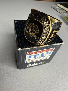 Cincinnati Bengals NFL Gold Toned Balfour Paperweight Ring - Includes Box! - Picture 1 of 5