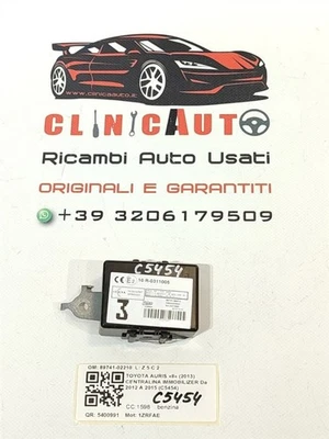 CENTRALINA IMMOBILIZER PER TOYOTA Auris Serie (E180) 89741-02210 1ZRFAE benzina - Immagine 1 di 3