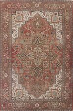 Vegetable Dye Geometric Traditional Area Rug 8x11 Hand-knotted Wool Carpet