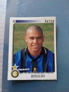 1997-1998 RONALDO NAZARIO INTER MILAN 144 stickers SOCCER SANDWICHERS FIGURE - Picture 1 of 3