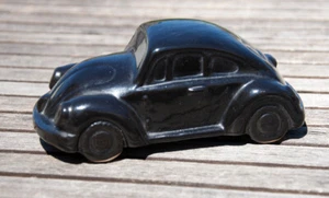 VERY NICE VINTAGE PORCELAIN CAR # VW VOLKSWAGEN BEETLE MONEY BOX - Picture 1 of 2