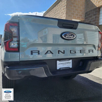 2024-2025 Ford Ranger Tailgate Letters - vinyl decals stickers inlays - Image 1 of 4