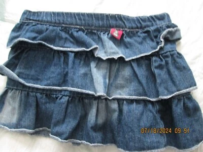 Falda Azul Dulce y Suave Talla 24 Meses Foto 1 de 4