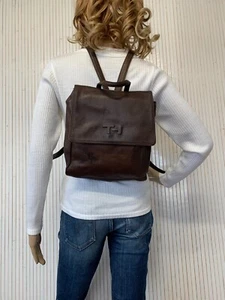 Sac à dos Tommy Hilfiger Cuir marron - Imagen 1 de 13
