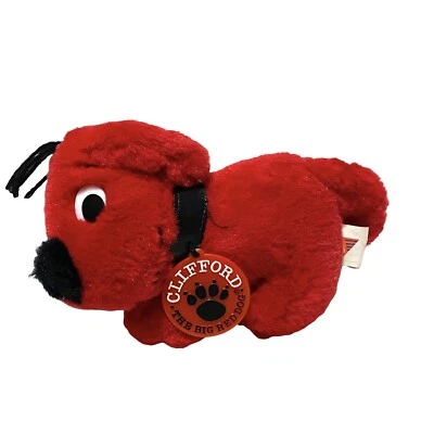 Vintage Clifford The Big Red Dog Stuffed Puppy Animal Plush Soft Toy Dakin - Image 1 of 4