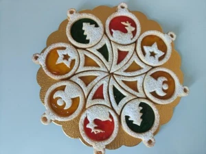 Bis-crostata 71 Palle di Natale formine per biscotti cookie cutters tagliapasta - Foto 1 di 1