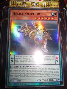 YU-GI-OH! SR SUPER RARE PENDULE HELICE QLIPHORT NECH-FR023 NEUF EDITION 1 - Picture 1 of 1
