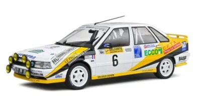 SOLIDO - Voiture de sport couleur blanc - RENAULT R21 TURBO GR. A  n°15 M.RAT... - Photo 1/4