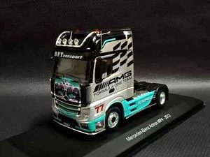 Stupenda Motrice Truck MERCEDES ACTROS AMG + FASCICOLO - Hachette scala 1/43 - Foto 1 di 2