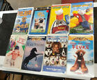 8 VHS Bänder alle Kinder Thema Tier Thema und überlassen Sie es dem Biber Disney MGM etc