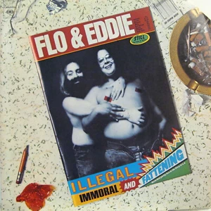 FLO & EDDY "ILLEGAL, IMMORAL AND FATTENING"  lp USA promo w/label (FRANK ZAPPA) - Picture 1 of 3