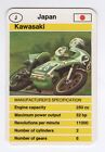 Top Trumps Racing Motor Cycles. Japan Kawasaki 125cc