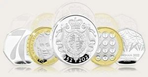 2022 Coins Queens Platinum Jubilee £5&50p Dame Vera Lynn,Alexander Bell £2 BUNC - Picture 1 of 16