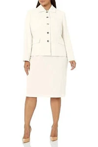 Le Suit Anzug Übergröße Jacke und Rock - Bild 1 von 4