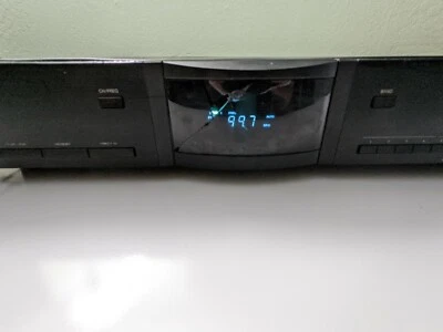 Fisher FM-9635 usado, sintonizador FM/AM, 10 preajustes DELANTERO ROTO Foto 1 de 4