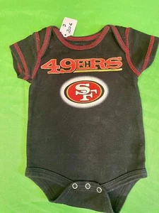 NFL San Francisco 49ers Bodysuit/Vest Infant Baby 0-3 Months - Picture 1 of 3