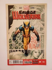 SAVAGE WOLVERINE #2 (NM-) 2013 FRANK CHO COVER & ART; SHANNA THE SHE-DEVIL APP