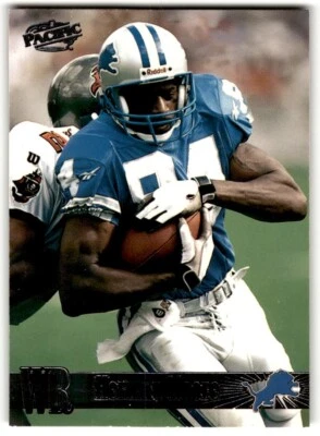 1998 Pacific Herman Moore #144 Detroit Lions - Image 1 of 2