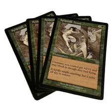 Spidersilk Armor Playset 4x NM Near Mint Magic The Gathering
