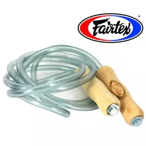 FAIRTEX Rope1 Muay Thai Kick Boxing Heavy Classic Skipping Jump Rope Wooden Hand - Picture 1 of 3