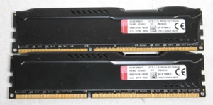 Memory Kingston HyperX FURY 16GB Kit (2x8GB) DDR3 PC3-14900 CL10 HX318C10FBK2/16 - Picture 1 of 1