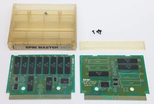 Spin Master (Miracle Adventure) Original SNK Neo Geo MVS English Label Cartridge - Picture 1 of 4