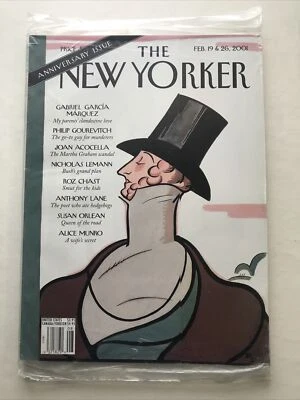 NEW! THE NEW YORKER Magazine - Feb 19 & 26 2001 Anniversary Issue Unopened! NYM - Image 1 of 3