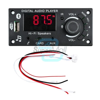 DC5-25V MP3 Decoder Board 2*50W Bluetooth Amplifier Car Audio Player FM Radio - Bild 1 von 4