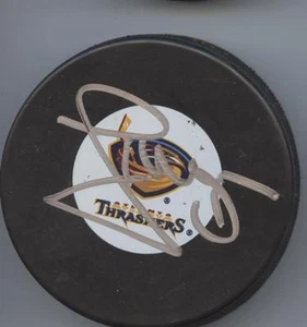 JOHAN HEDBERG SIGNED ATLANTA THRASHERS HOCKEY PUCK w/ COA - Picture 1 of 1