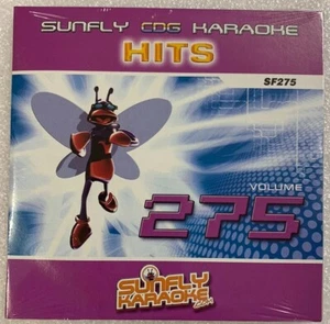 Sunfly Karaoke Hits Volumen 275 - 16 Hits En CDG Karaoke Disc SF275 - Imagen 1 de 2