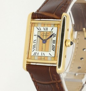 Must de Cartier Vermeil Wristwatches for sale | eBay