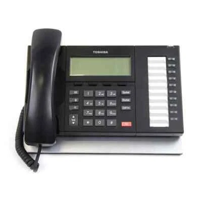 Fully Refurbished Toshiba DP-5022SD Speaker Display Telephone Set (Black) - Image 1 of 2