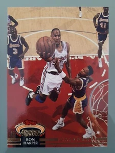 1992-93 Topps Stadium Club Ron Harper #20 Los Angeles Clippers NBA Basketball - Bild 1 von 2