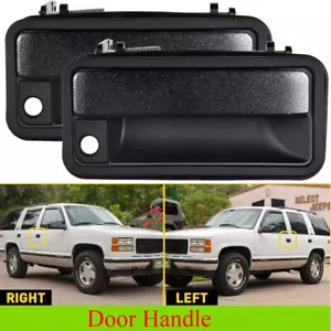 Front Passenger Side Exterior Door Handle For 1995-2000 Chevrolet GMC Suburban - Picture 1 of 10