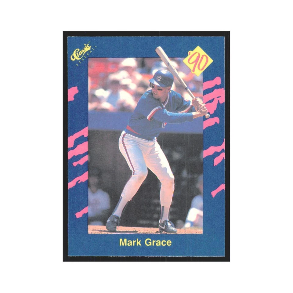 1990 Classic Mark Grace Cubs #8 - Image 1 of 3