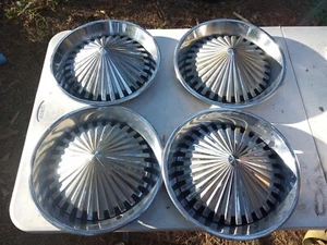 1973 - 75 Plymouth Satellite 14in. Sunburst Lowrider Lead Sled Custom Set Of 4  - Bild 1 von 11